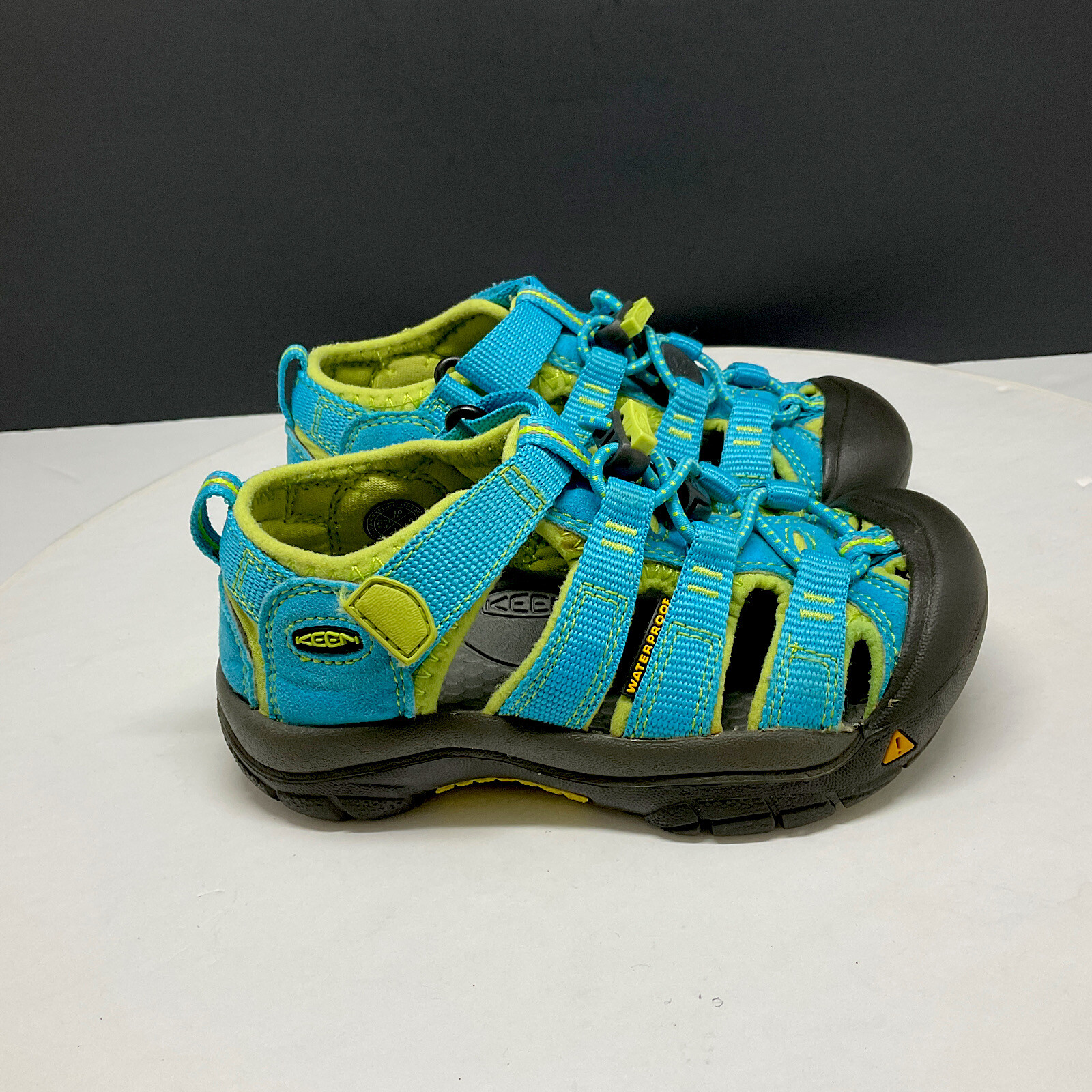 Sandali sportivi Keen Newport H2 da ragazza taglia 10 blu hawaiano scarpe da trekking acqua