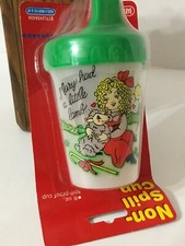 Vtg Baby Sippy Cup Mary Had A Lamb New Old Stock Baby  s N Things 1999 Non Spill