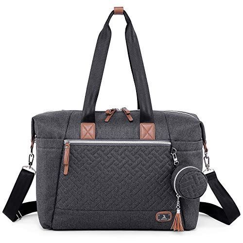 Dikaslon Large Diaper Bag Tote Changing Pad Pacifier