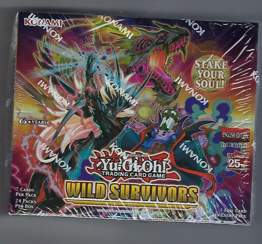 YU-GI-OH WILD SURVIVORS BOOSTER BOX | eBay