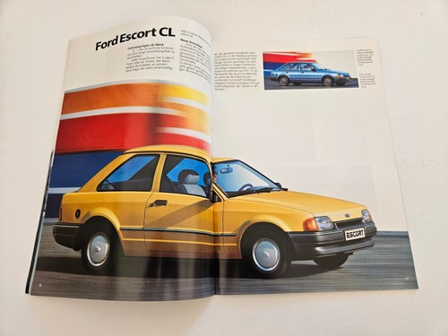 FORD ESCORT MK4 SALES BROCHURE 1986 GERMAN - Picture 5 of 13