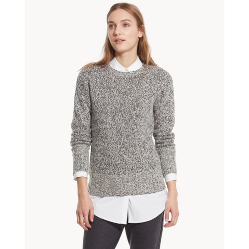NWT- Theory Wyndrelle Marled Crewneck 