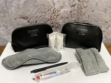 Lot of 2 NEW British Airways The White Company Business Class Amenity Kit Bag K7