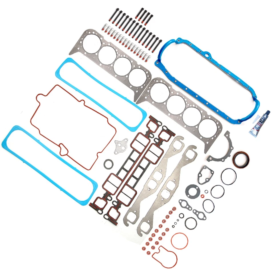 Engine Full Gasket Set w/Head Bolts Fit for GMC C1500 Suburban 96-99 5.7L - Image 2 of 4