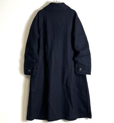 Nigel Cabourn WOOL NAM COAT Harris Tweed Navy Size 46 Used Nigel Cabourn WOOL NAM COAT Harris Tweed Navy Size 46 Used