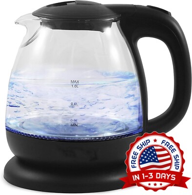 Hervidor De Agua Electrico Tetera Electrica Calentador Para Cafe Tea Kettle  NEW