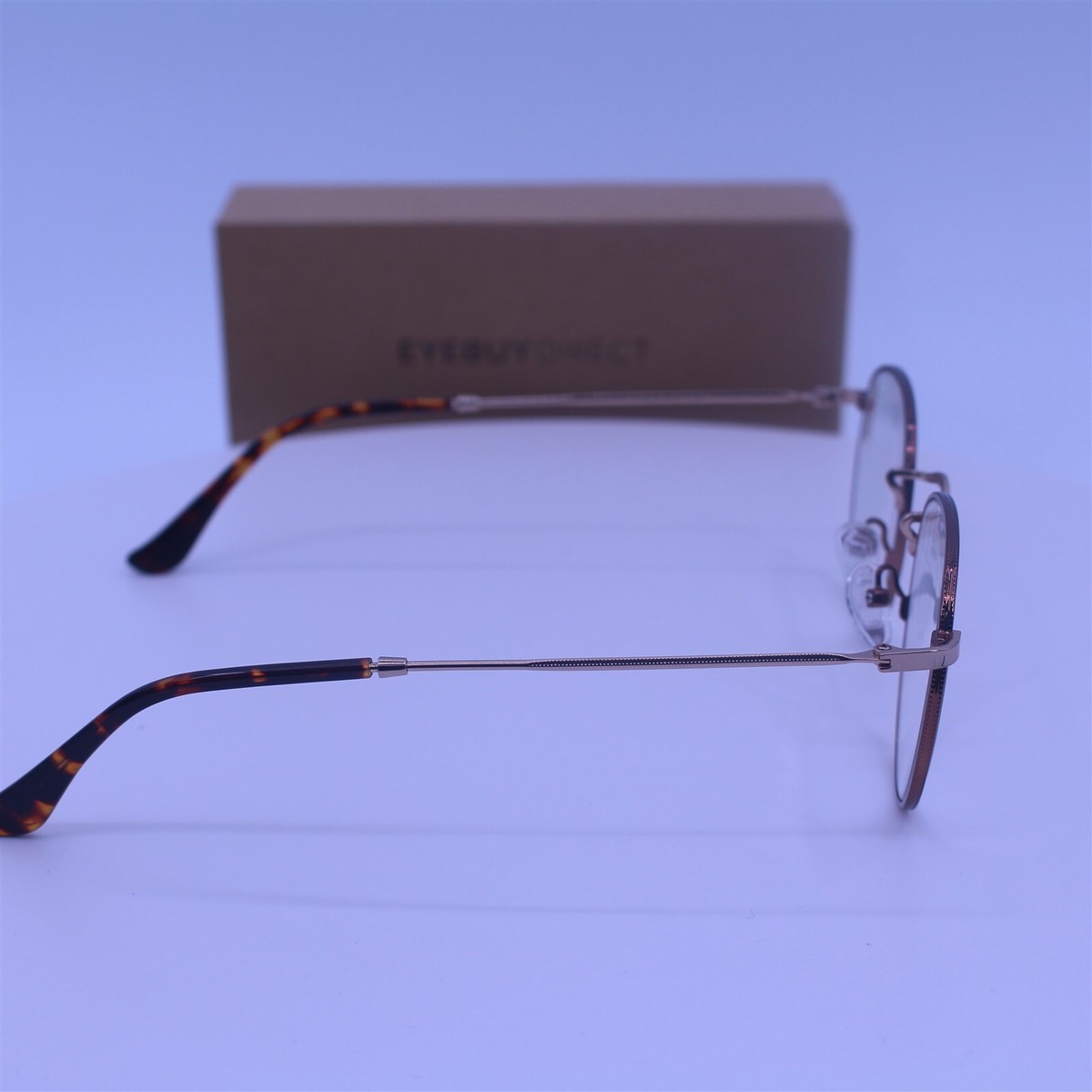 Eyebuydirect Daydream Brown Metal Eyeglasses New Glasses Haul and Collection Review | TikTok main image 2