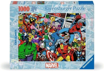 NEW SEALED Ravensburger 00510 Marvel Challenge 1000 Pc Jigsaw Puzzle USA SELLER