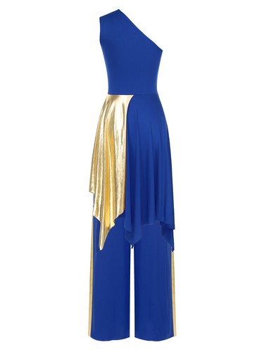 Mujeres Conjunto Bloque de Color Ropa de Baile Cristiana Danza Ropa de Alabanza Alabanza Informal - Imagen 14 de 51