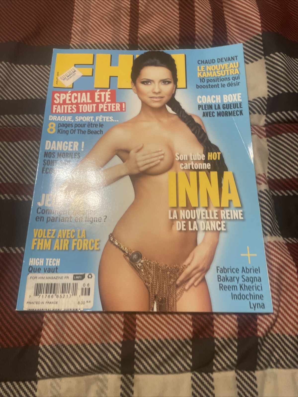 FHM INTERNATIONAL ISSUE INNA!! JULY 2010 NEVER OPENED! RARE!