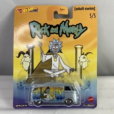 Hot Wheels Premium Rick And Morty Volkswagen T1 Panel Bus