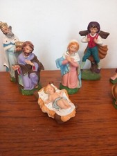 Vintage Italian Nativity  Scene , 1960s, Resin, Original 
