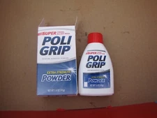 POLIGRIP SUPER POWDER 1.6 OZ  NEW OLD STOCK BOX IS CUT