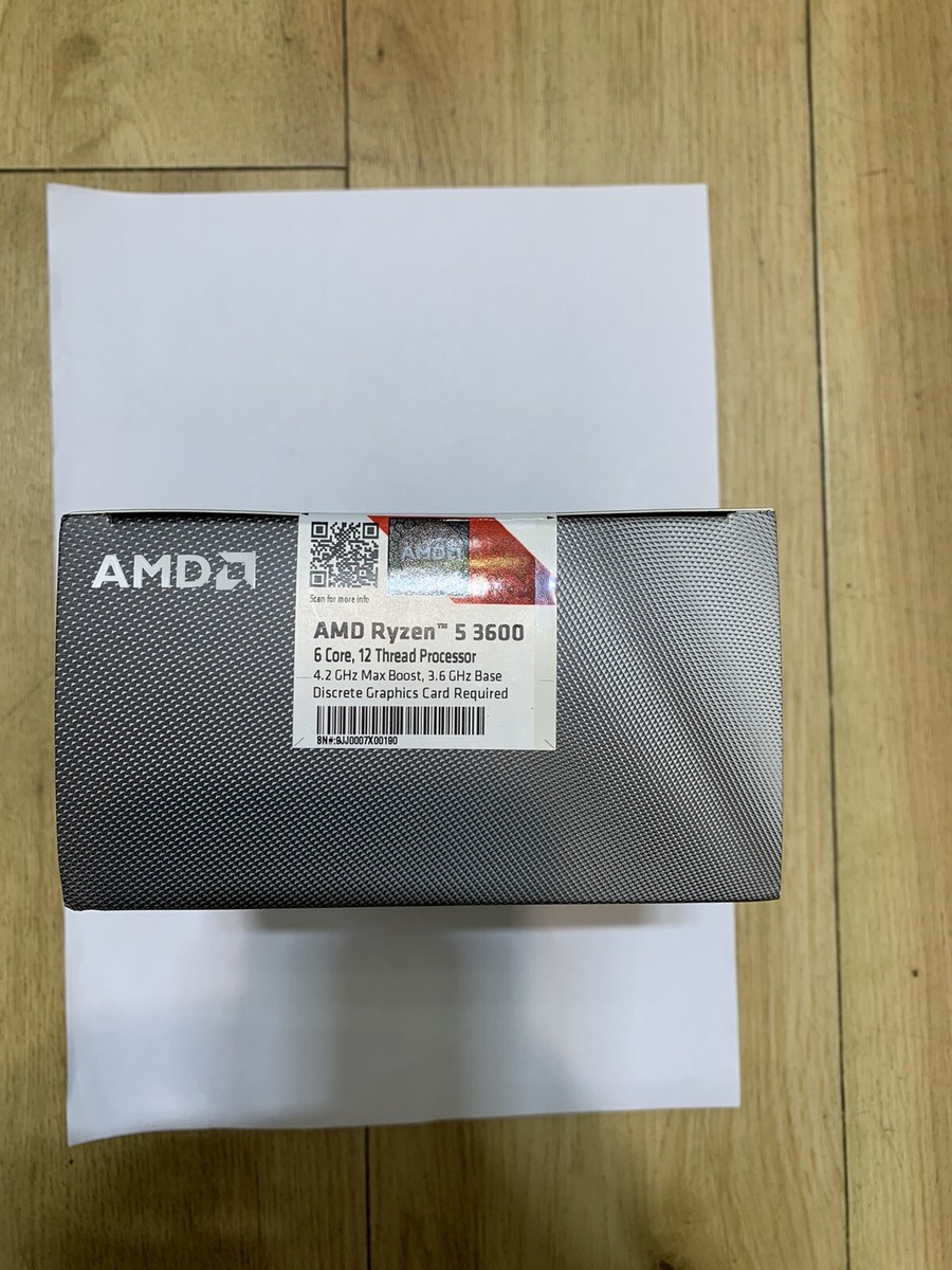 Buy AMD Ryzen 5 3600 Processor (3.6GHz, 6 Cores, Socket AM4) Boxed