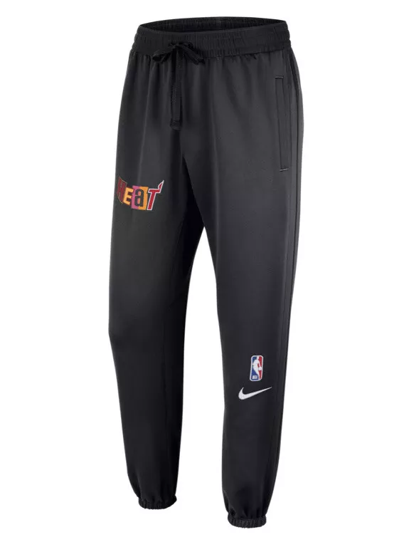 Miami Heat Nike Men's City Edition Black Showtime Dri-Fit Sweatpants XXL 2XL  New