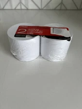 Mead CALCULATOR PAPER Adding Machine 2-1/4" W x 126' L 1 Ply 2 Rolls Sealed NEW!