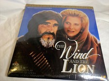The Wind And The Lion - Deluxe Letterbox - Laserdisc - 1991 New Factory Sealed