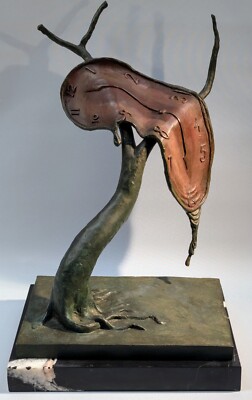 Salvador Dali ''Persistence of Memory'' Skulptur  Nachguss 50.1024