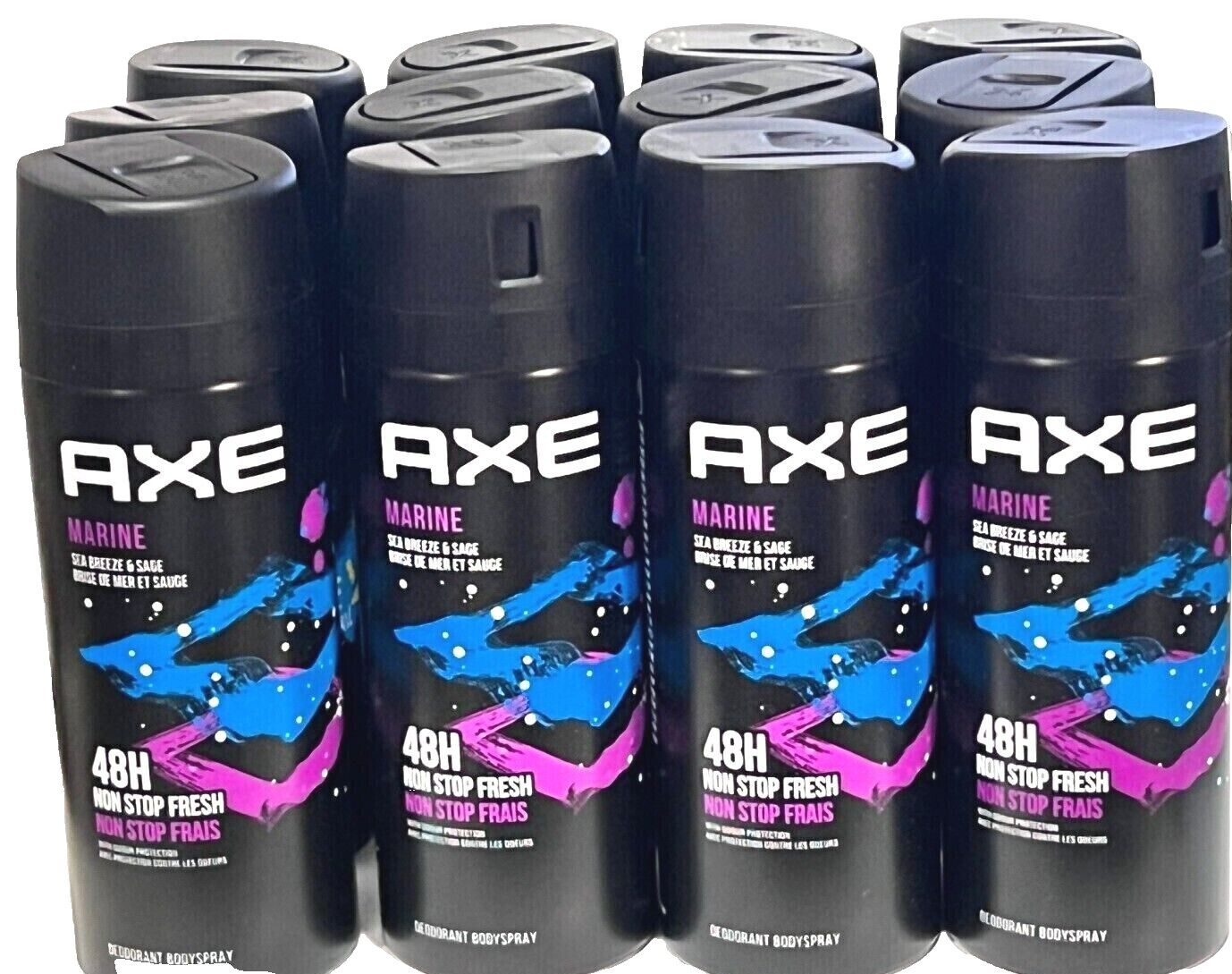 Marine 48 Hours Non Stop Fresh -#12 Pieces-  150 Ml Free Shipping