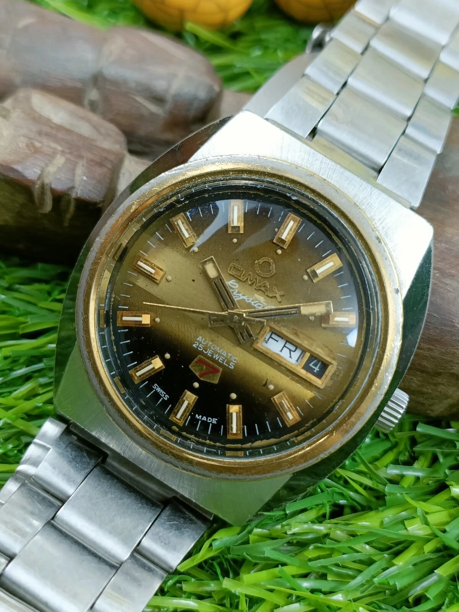 Omax automatic watch price sale