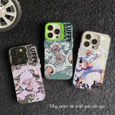One Piece Luffy for Apple 15 mobile phone case protection case animation