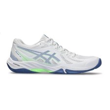 Men's Squash Badminton Shoes ASICS Blade FF White Indoor Shoes 1071A093-101