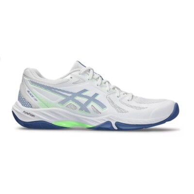 Herren Squash Badminton Schuhe Asics Blade FF Weiß Hallenschuhe 1071A093-101