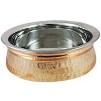 Copper Serveware Bowl For Parties Vegetable Service Bowl Tableware, Diameter 6 I on sale Copper Serveware Bowl For Parties Vegetable Service Bowl Tableware, Diameter 6 I on sale