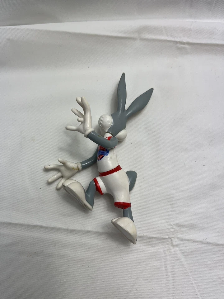 Vtg 1996 Bugs Bunny Space Jam Looney Tunes Playmates Toys Vintage Action Figure - Image 3 of 4