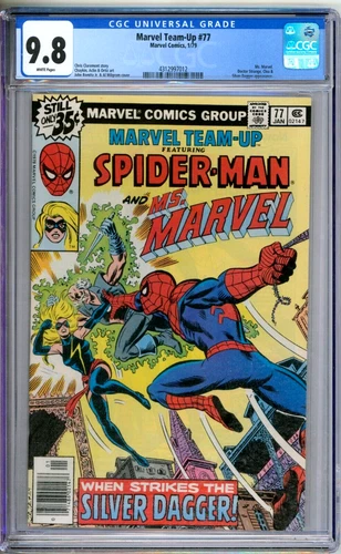 Marvel Team Up 77 CGC Graded 9.8 NM/MT Spider-Man Marvel Comics 1979