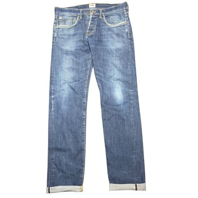 Edwin Jeans Men's Selvedge Denim Raw Indigo 31x34 Slim Fit ED-55