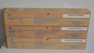 Toner Konica Minolta TN221  CMY A8K325F,A8K335F,A8K345H für bizhub C227, C287