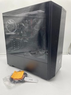 CyberPowerPC C Series Gaming Desktop ET8690 3417 Tower Case Fans USED