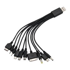 10 In 1 Multi-Function USB Cable Universal Phone Charging Cable Multi-head Charg