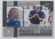 1999 Leaf Certified Fabric of the Game 397/1000 Jon Kitna #FG73 04qn