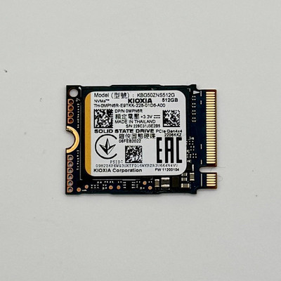 512GB KIOXIA BG5 NVMe 2230 PCIe Gen4x4 M.2 SSD Solid State Drive
