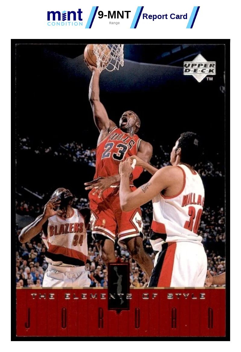 1998 UPPER DECK MICHAEL JORDAN 128 NRMT-MT STY LIVING LEGEND CHICAGO BULLS