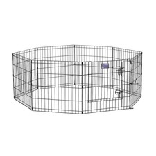 MidWest Homes 24-in Folding Metal Dog Exercise Pen - Indoor/Outdoor Playpen