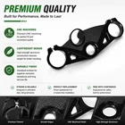 CNC Upper Triple Tree Top Clamp Steering Stem For Kawasaki ZX6R ZX636 2019-2026