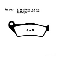 Bremsbelag BremsbeläGe EBC FA363V Hinten FüR BMW R 1200 Bj. 1998-2005