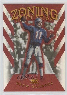1997 Donruss Zoning Commission Promos /5000 Drew Bledsoe #5 0q3