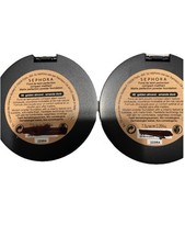 Sephora Matte Perfection Powder Foundation - 48 Golden Almond- Full Size 2 Pack