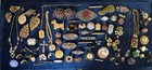 Antique Jewelry Lot Pins Etc  Victorian Edwardian Art Deco Mixed Era Some GF — photo 1