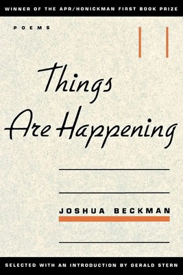 Things are Happening | Joshua Beckman | Taschenbuch | Kartoniert / Broschiert