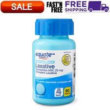 Equate Maximum Strength Laxative Tablets for Constipation Relief, 90 Count