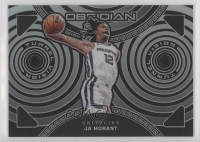 2022-23 Panini Obsidian Tunnel Vision 12/99 Ja Morant #8 rf2