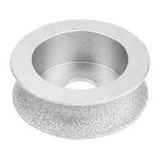 75mm Brazed Grinding Wheel Porcelain Bullnose Tool For Marble Granite Ceramic