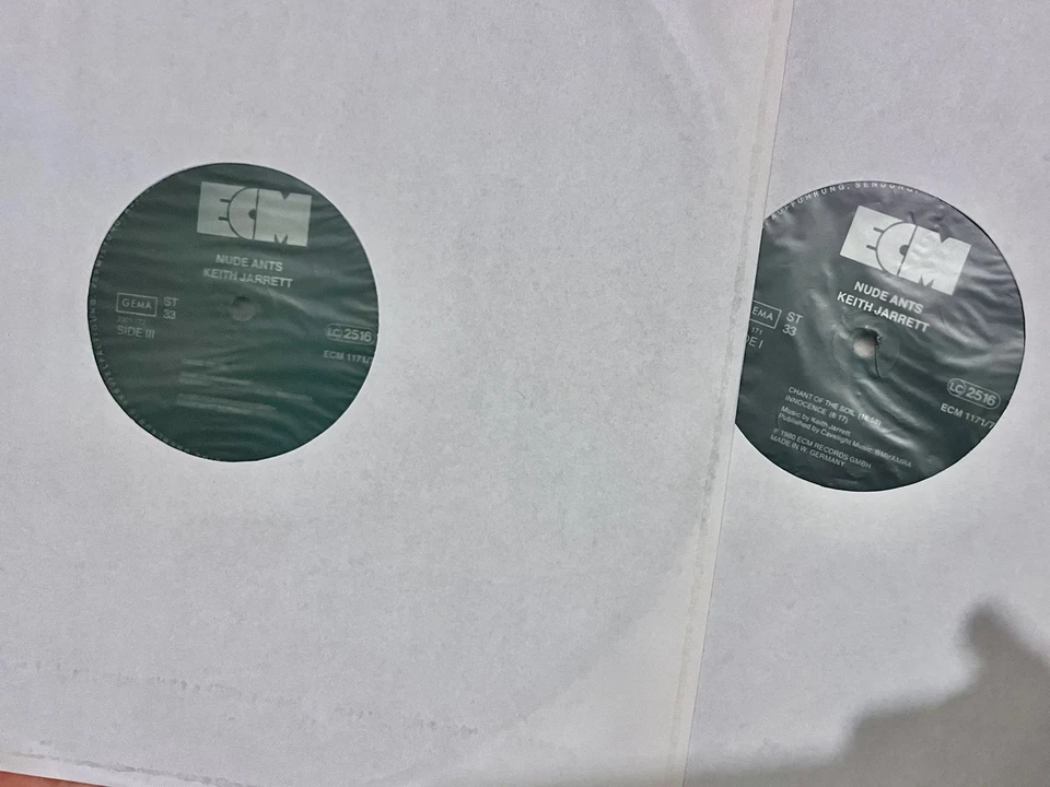 Keith Jarrett-Nude Ants (Live At Village Vanguard) (2xLP, Germany) 1980 Jazz MIN - Image 3 of 4