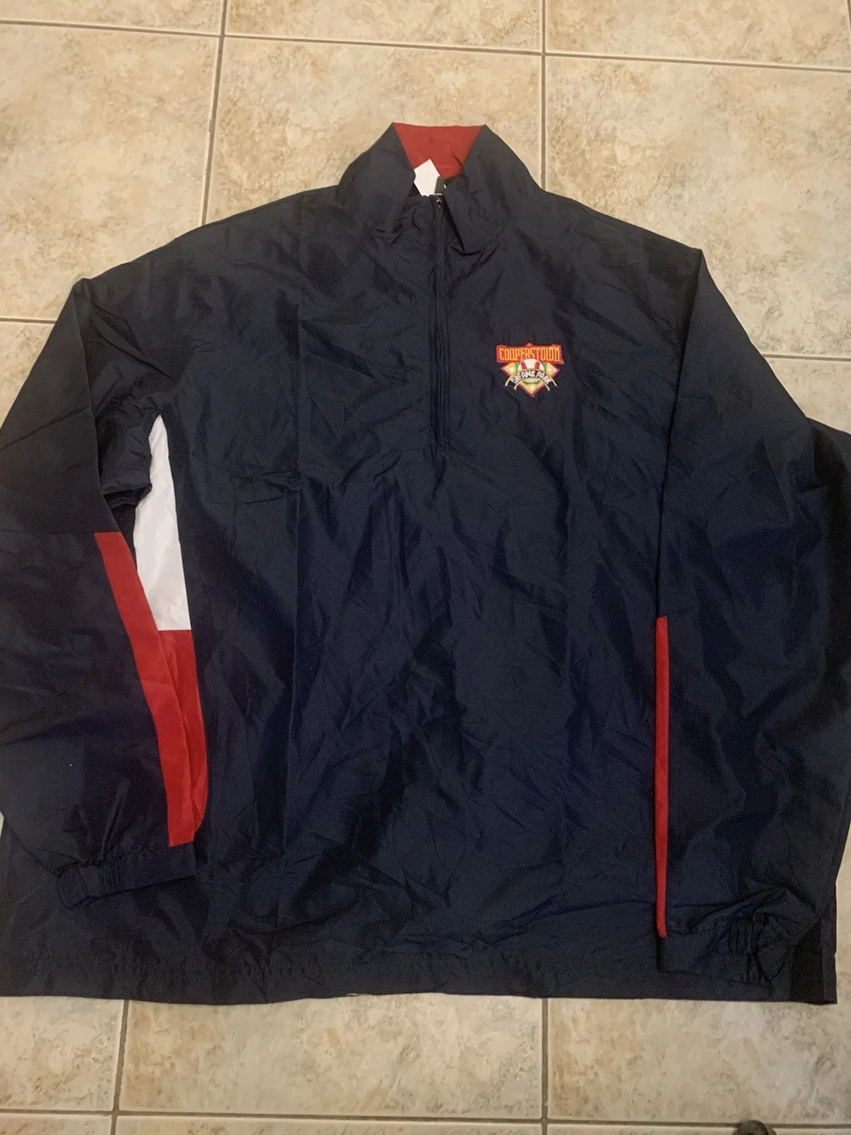 Vintage Cooperstown Dreams Park Windbreaker Sz L 1990s
