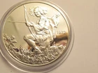 Vintage .8 oz .999 silver round, 1972 Sovereign Nation of the Paiute